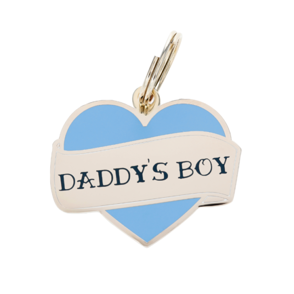 Daddy's Boy Pet ID Tag