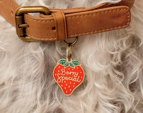 Berry Special Pet ID Tag