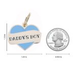 Daddy's Boy Pet ID Tag