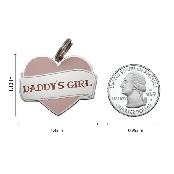 Daddy's Girl Pet ID Tag