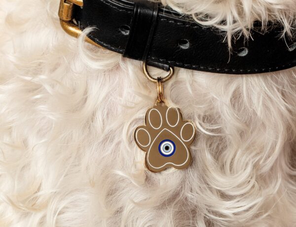 Evil Eye Pet ID Tag